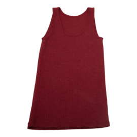 Joha 100% wol singlet bordeaux