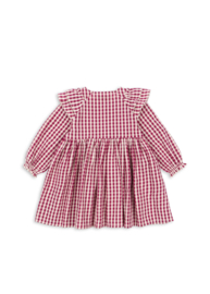 Konges Slojd Kim Dress Gots Sangria/Butter Check