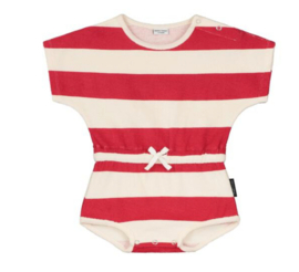 Daily Brat Joe striped towel suit Sceptre Red