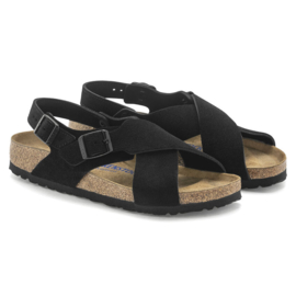 Birkenstock Tulum Suède black narrow