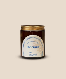 The Very Good Candle Amber Glass Jar 170ml - Stormur