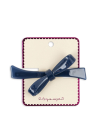 Konges Slojd Belma Bow Hair Clip Ensign Blue