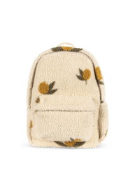 Konges Slojd JODY TEDDY BACKPACK GRS MON GRAND CITRON SAGE