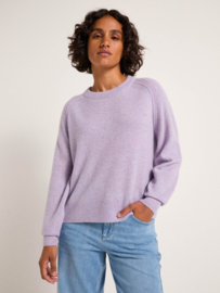 Lanius pullover GOTS purple rose melange