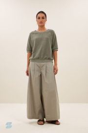 By Bar neva slub top | mulled basil