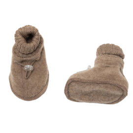 Joha 100% wol sleeping booties beige