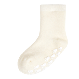 Joha wollen sok met anti-slip off white