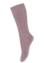 MP Denmark Wally knee socks purple dove