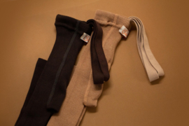 Silly Silas footless wooly tights cappucino brown