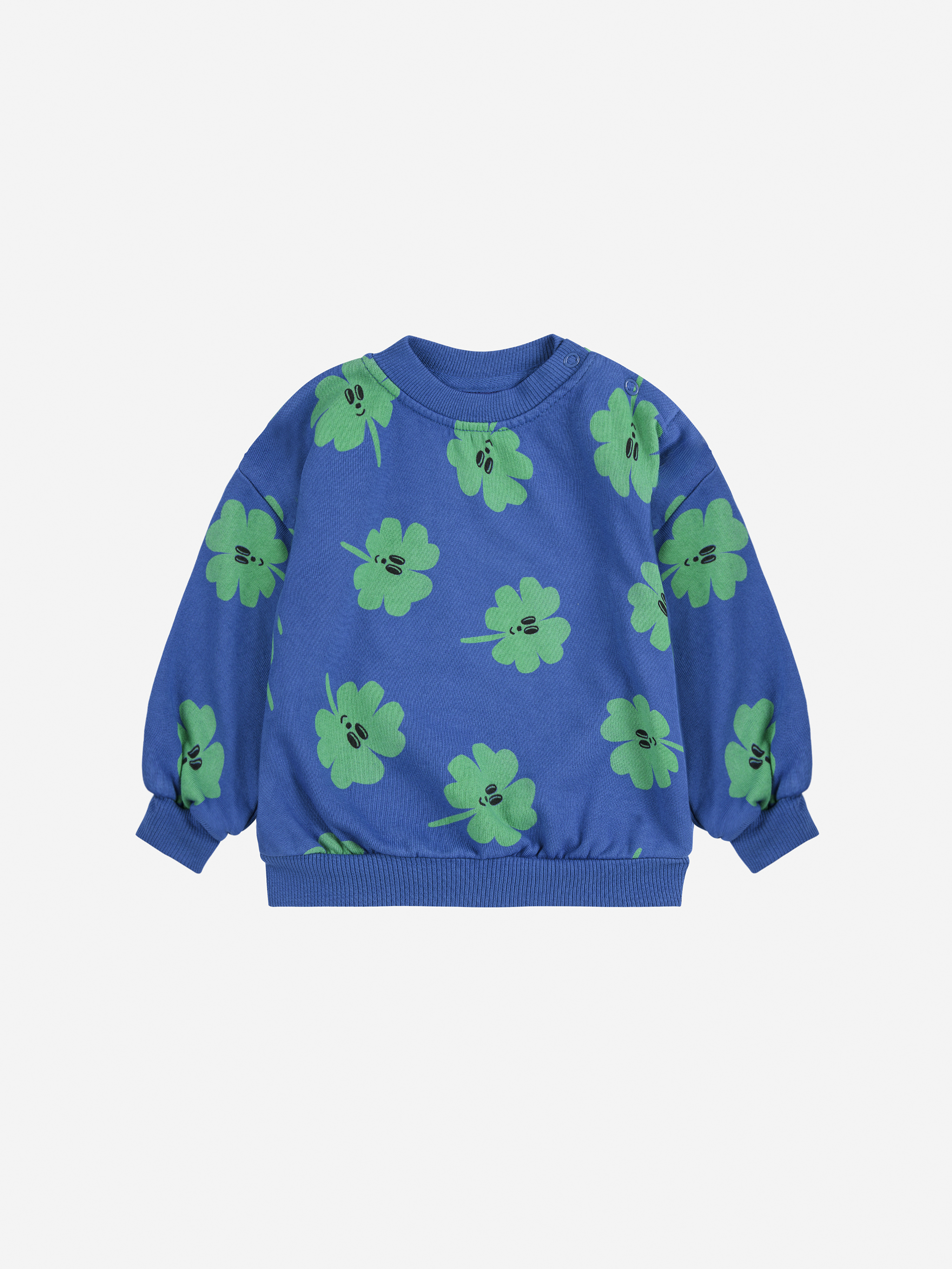Bobo Choses Lucky Clover all over sweatshirt