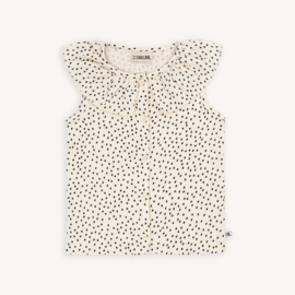 CarlijnQ mini dots blouse no sleeves