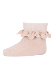 MP Denmark Lea socks lace rose dust