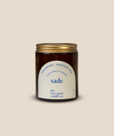The Very Good Candle Amber Glass Jar 170ml - Sade
