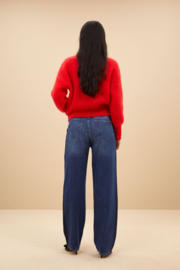 By Bar two tone pant denim