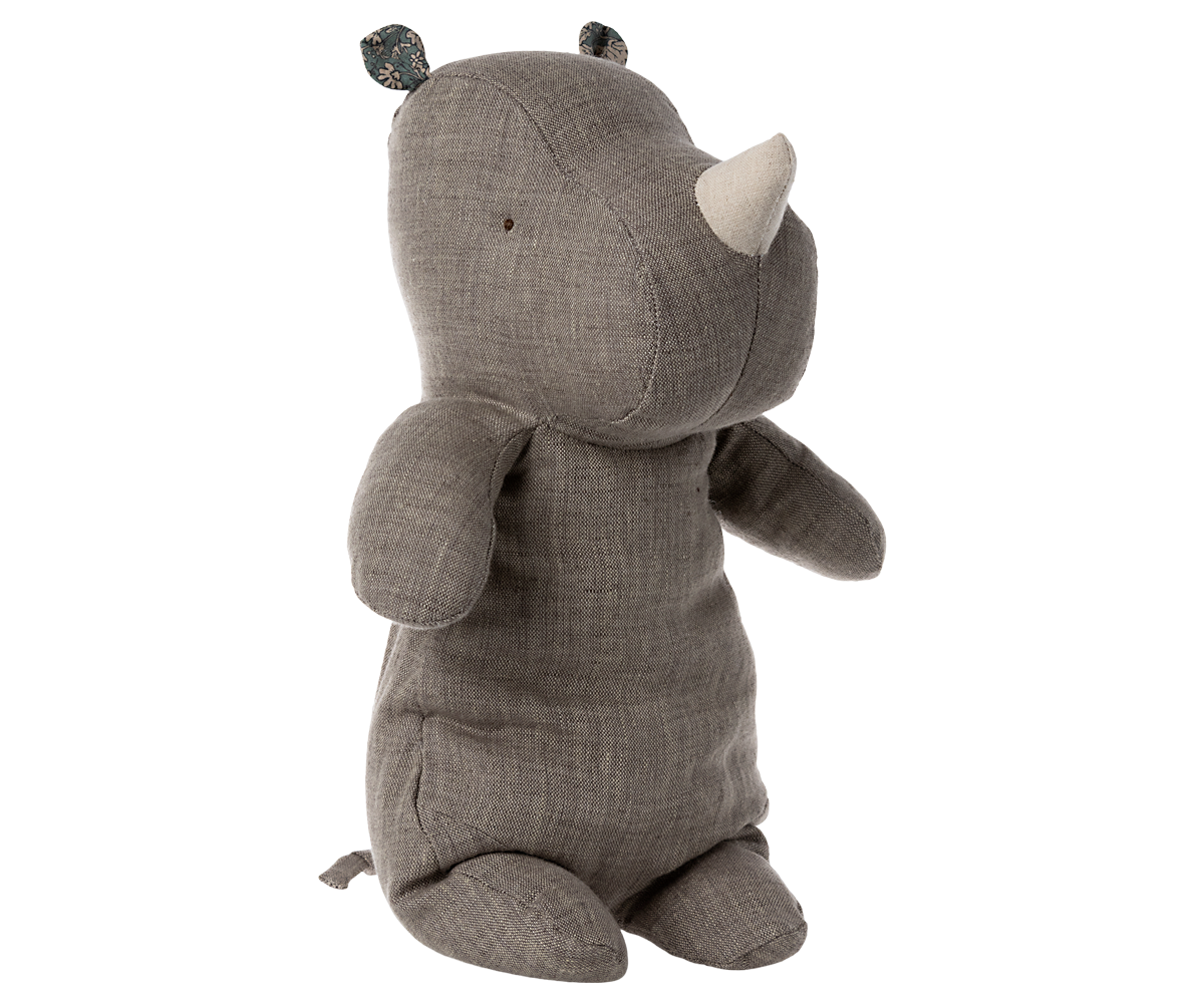 Maileg Safari friends, Rhino, Medium - Dark grey