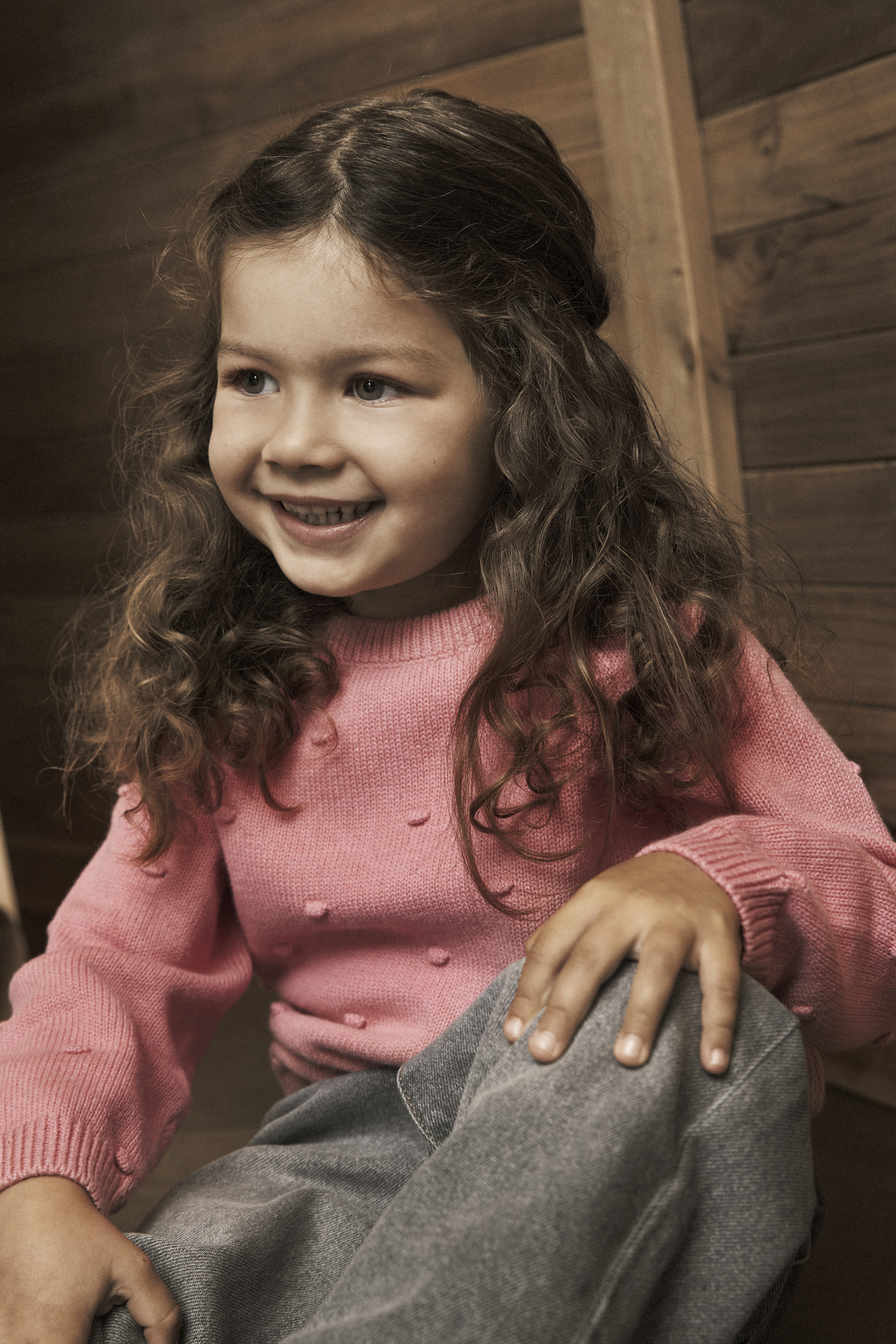 Enfant Pullover Knit w. Wool Confetti