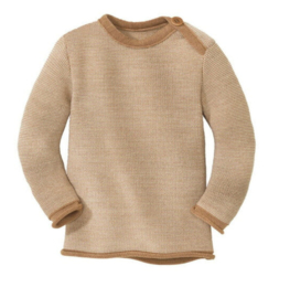 Disana Melange pullover caramel-natural