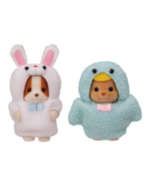 Sylvanian Families costume cuties (bunny & birdy)