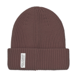 Enfant Beanie with Lining Rose Taupe