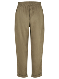 Rosemunde linen trousers portobello brown