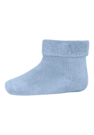 MP Denmark cotton baby sock dusty blue