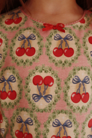 Konges Slojd DREY LS DRESS GOTS cherry bow