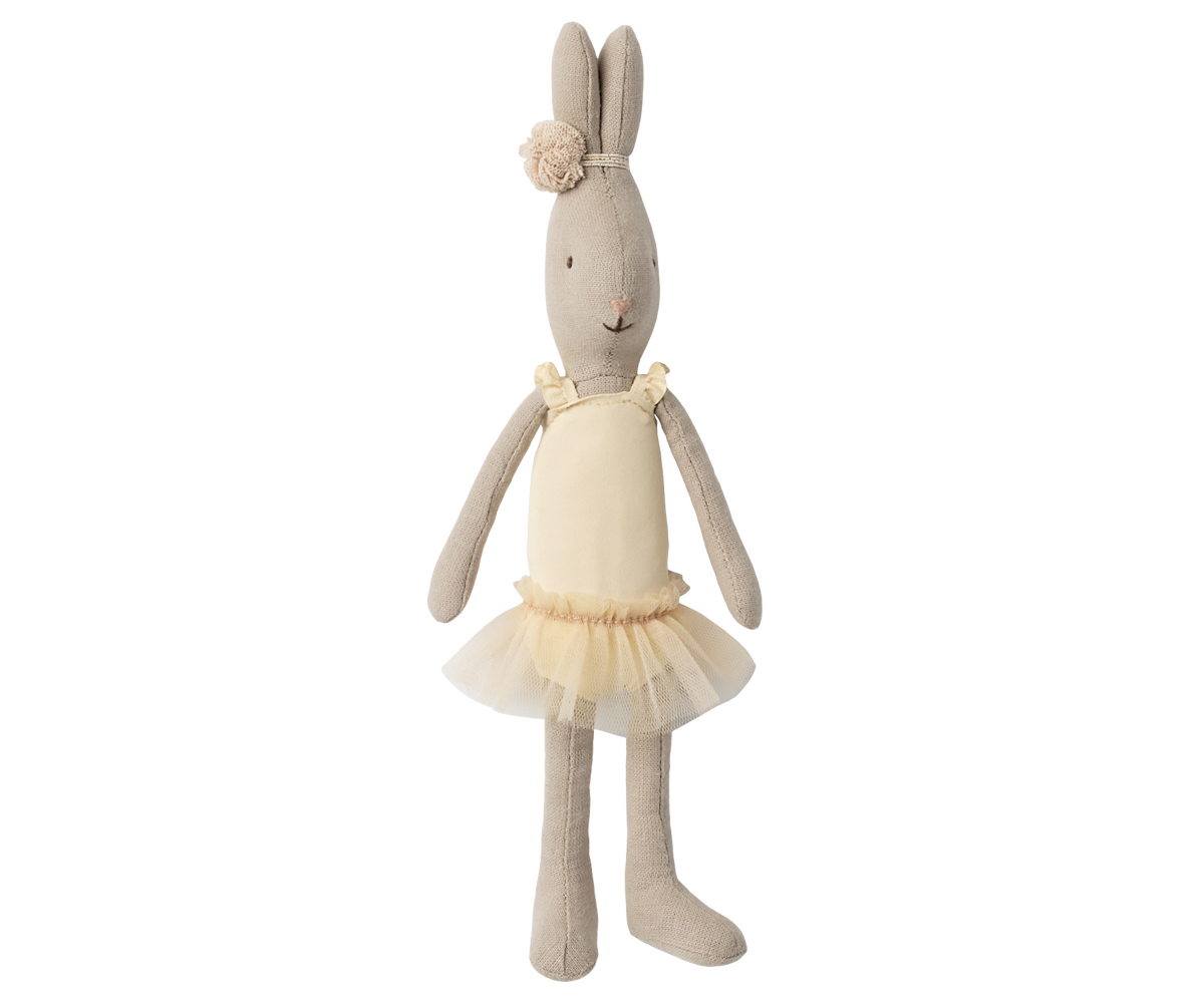 Maileg Rabbit, Size 1 - Classic - Ballet suit and skirt cream