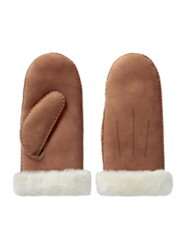 Rosemunde RHSydney Shearling Stitch Mittens 833 almond