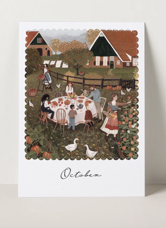 Robin Pieterse OCTOBER seasonal single card