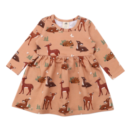 Walkiddy dress baby deers