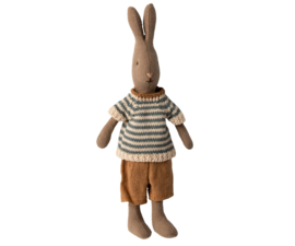 Maileg Rabbit size 1 brown - shirt en shorts