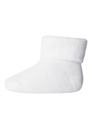 MP Denmark cotton baby socks white