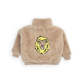 CarlijnQ Lion bomber with zipper & embroidery