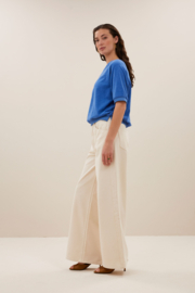 By Bar neva slub top | queens blue