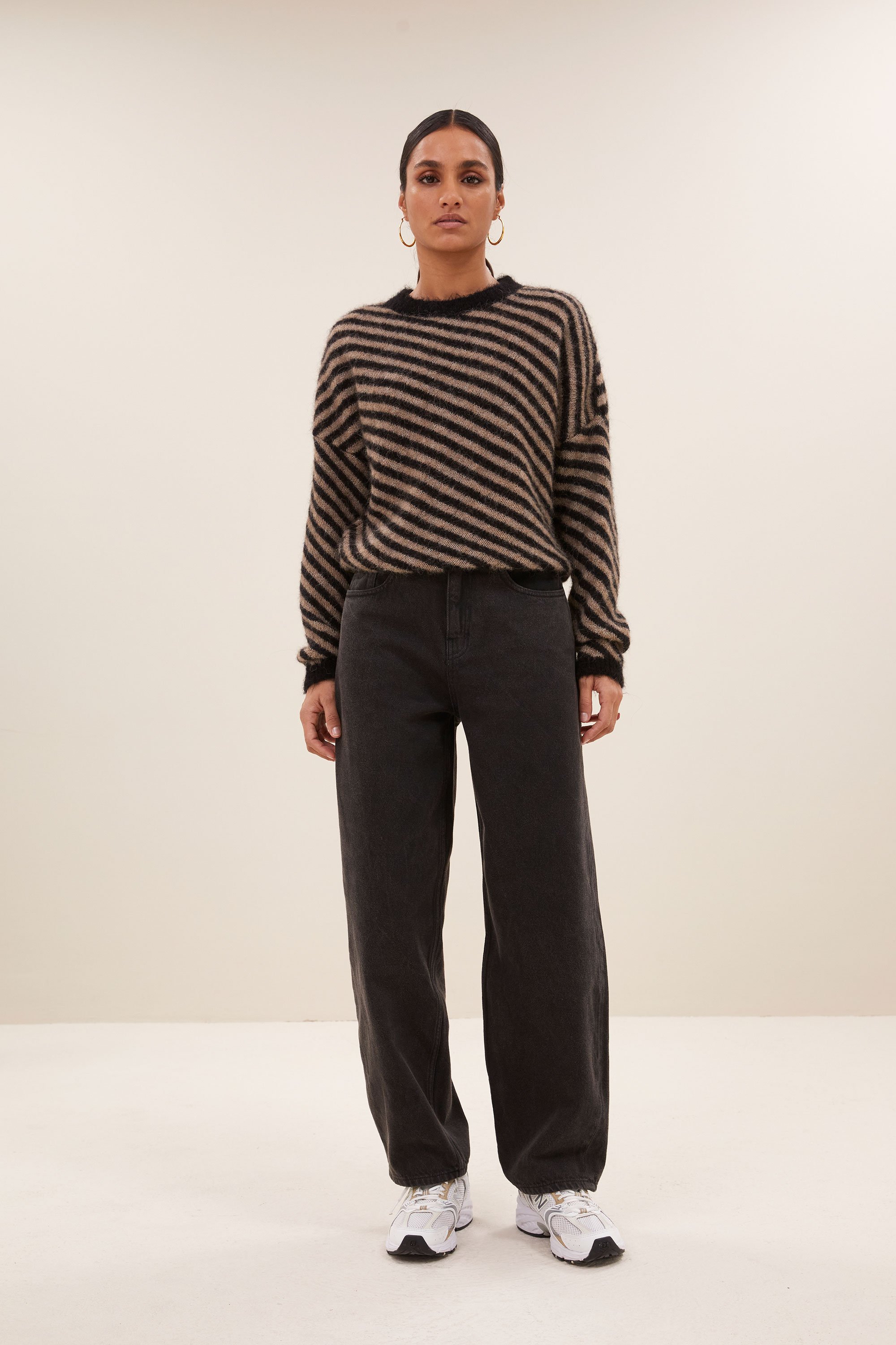 By Bar lew black pants jet black