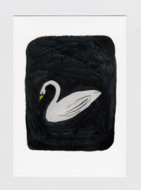 Gemma Koomen swan print