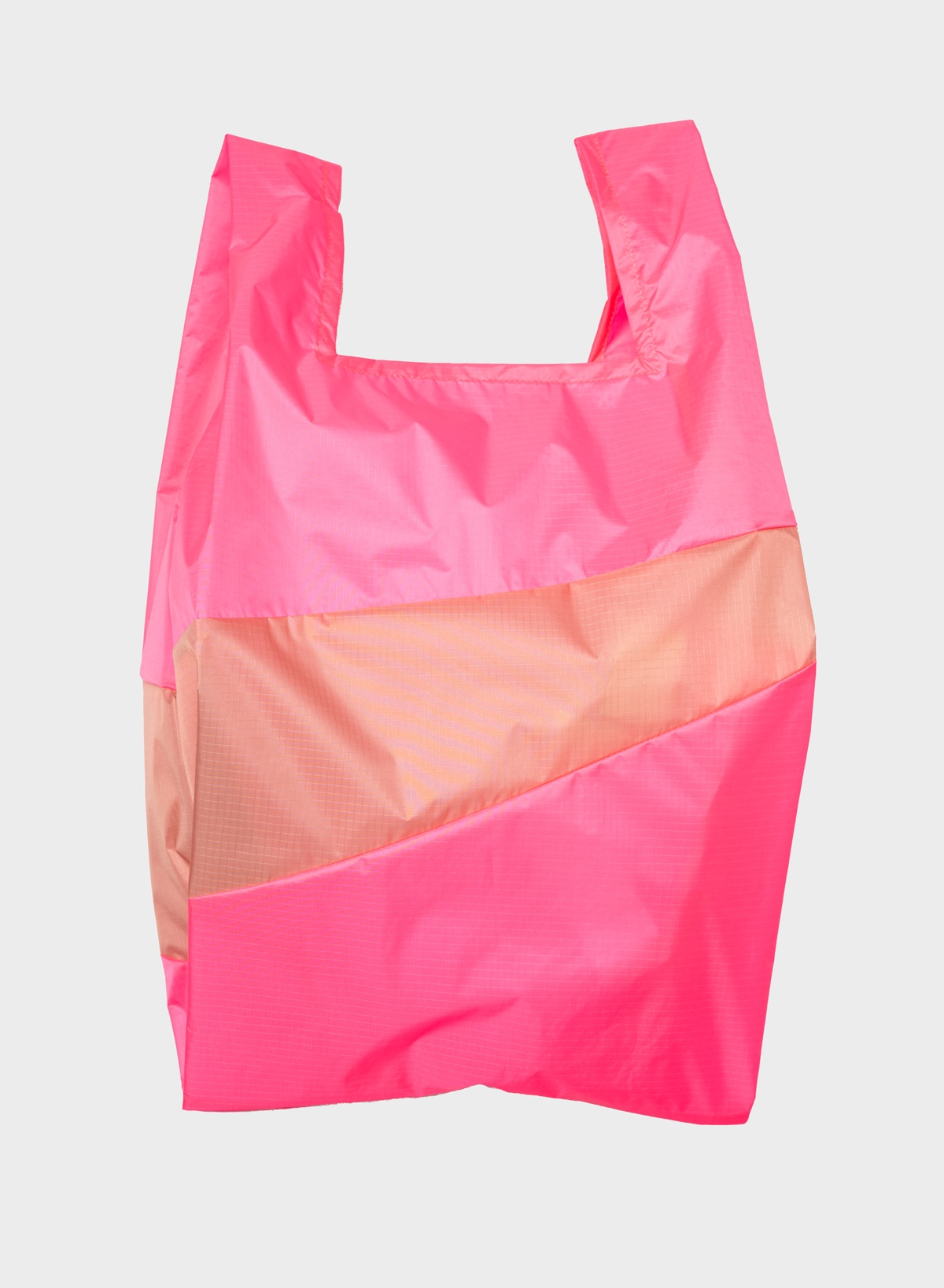 Susan Bijl The New Shopping Bag Fluo Pink & Try Large