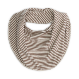 Gray Label baby bib gots brownie/cream