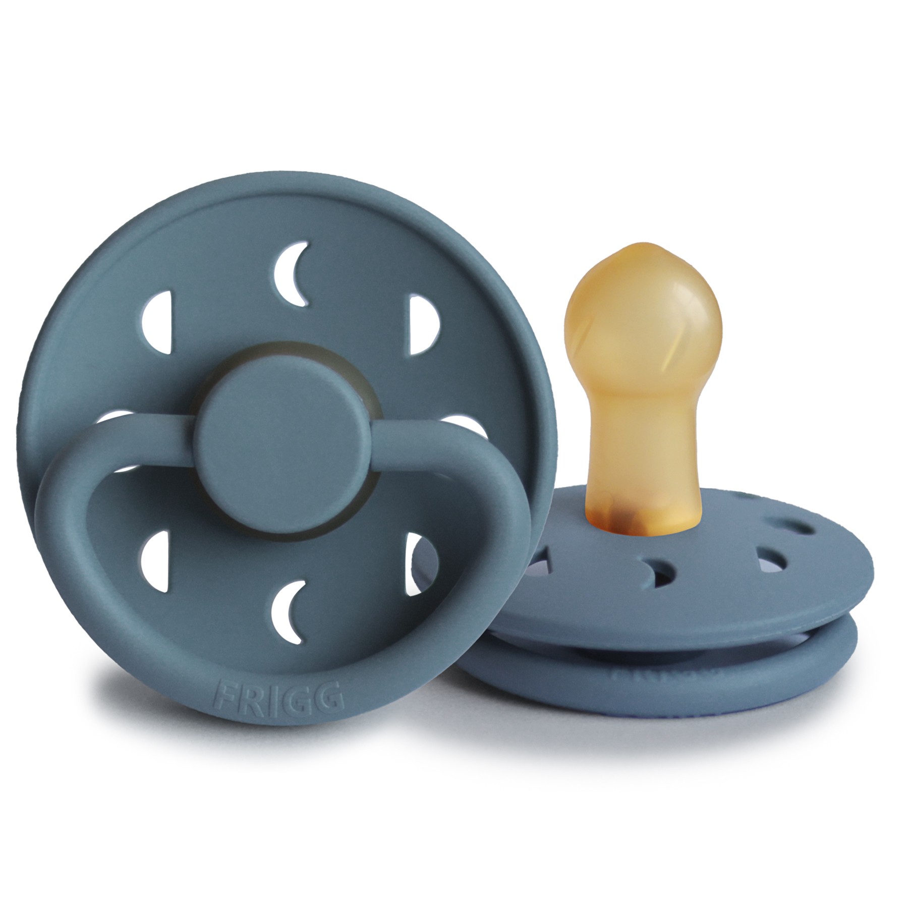 FRIGG - T2 Moon Latex Stone Blue fopspeen