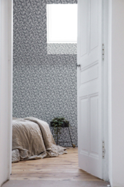 Robin Pieterse summer gray wallpaper anemone blue grey