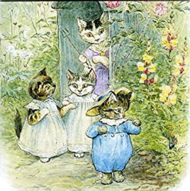 Kaart Peter Rabbit Beatrix Potter