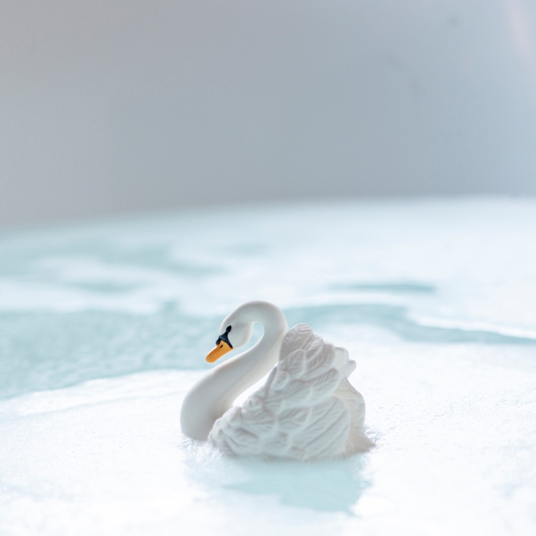 NATRUBA - BATHTOY SWAN - large