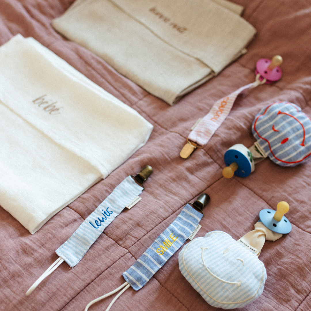 Atelier Pomme SPEENKOORD - Lovely linnen dreamy blue