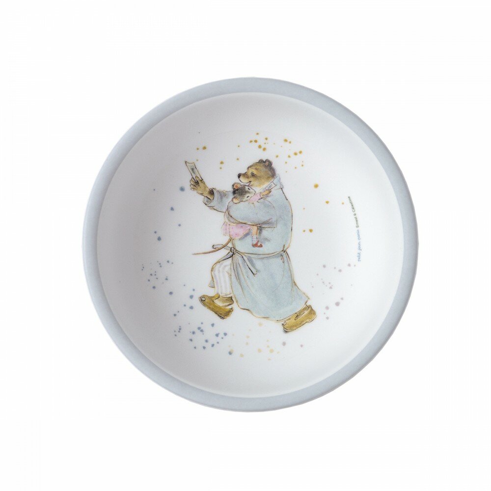 Ernest et Celestine kom blauw 14 cm 250ml