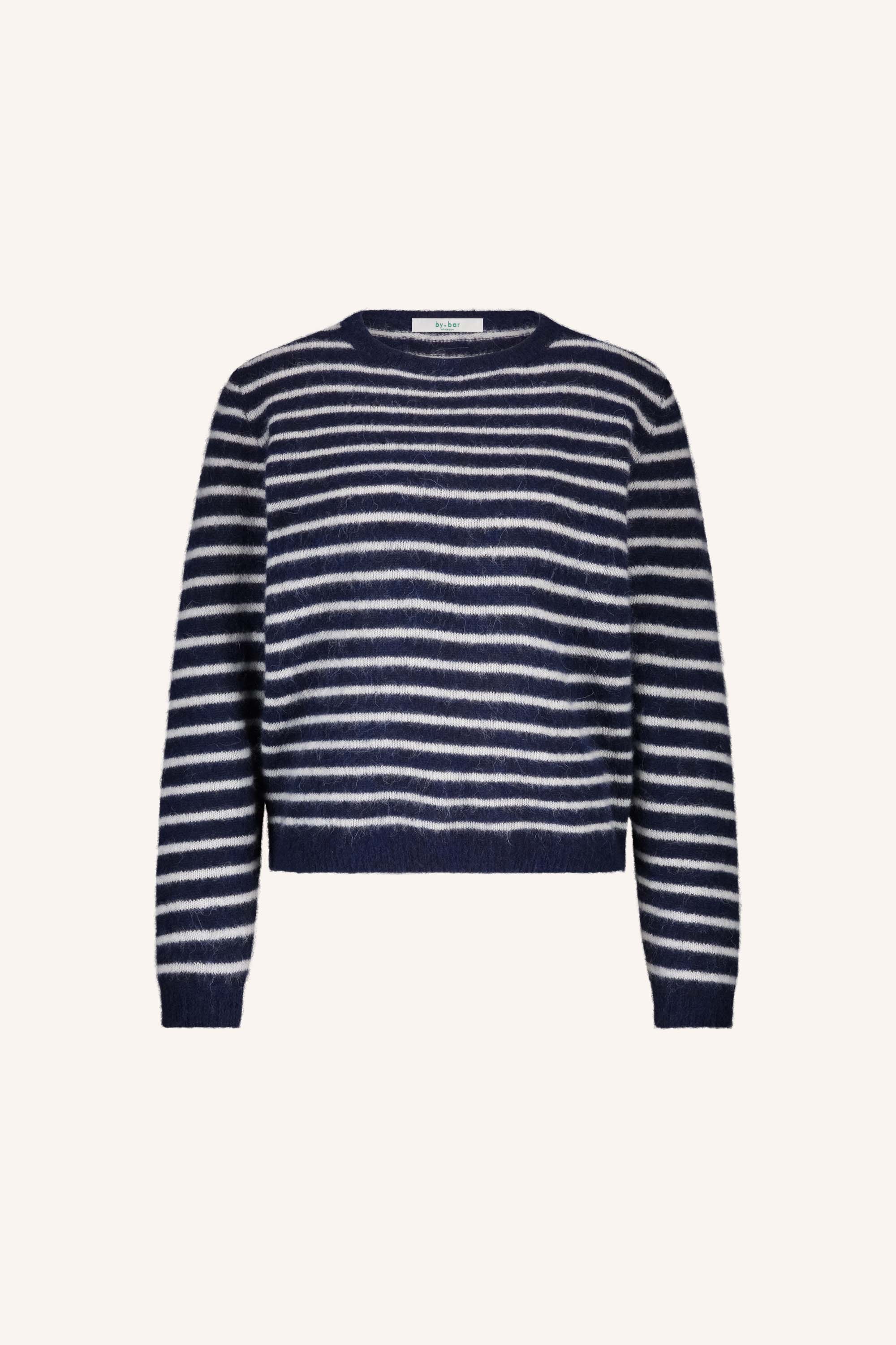 By Bar benny stripe pullover midnight small stripe