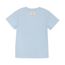 Huttelihut t-shirt ss solid celestial blue