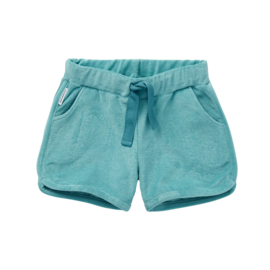 Mingo Toweling short emerald sea