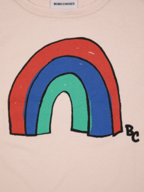 Bobo Choses rainbow t-shirt light pink