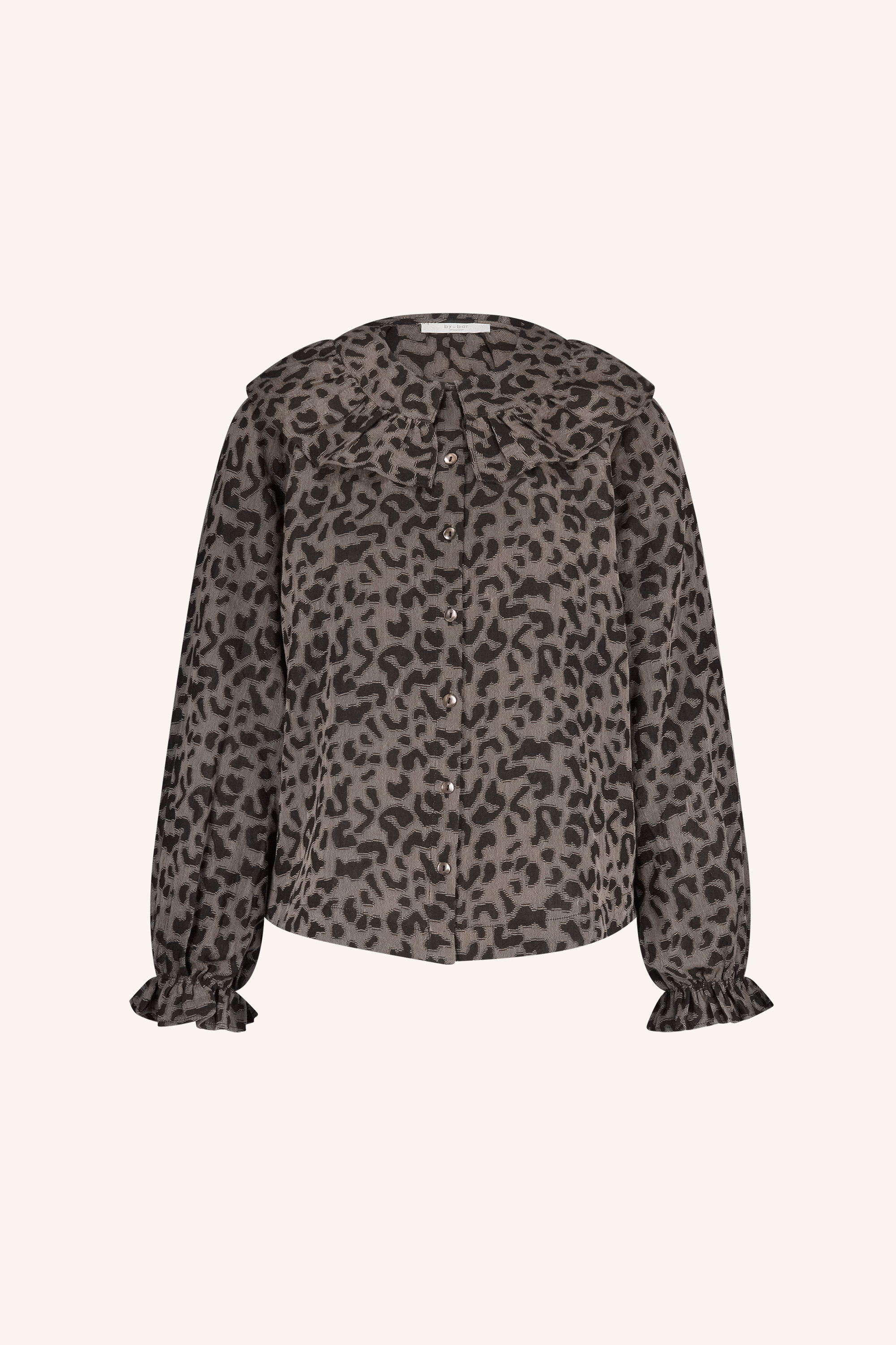 By Bar gia leo blouse brown leo