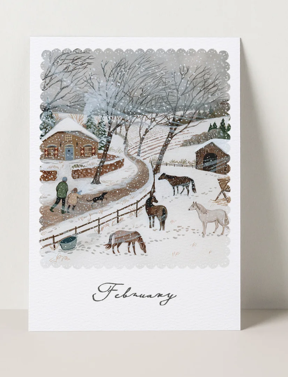 Robin Pieterse FEBRUARY seasonal single card